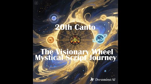 20th Canto: The Visionary Wheel-Mystical Script Journey