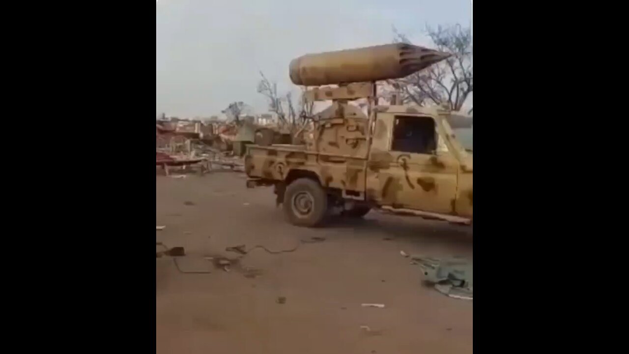 Sudanese Forces Hit RSF Positions in Khartoum State with Hind Gunship DIY Rocket Pod Strikes