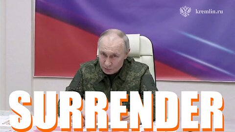 Trump Calls Putin To Beg For THe Lives Of Kiev's Army Routed & Trapped In Kursk
