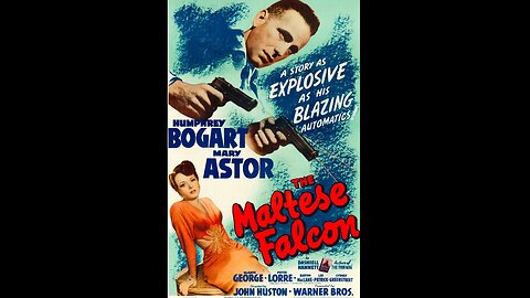 The Maltese Falcon 1941 - HD 1080 - Full Movie - Humphrey Bogart, Mary Astor