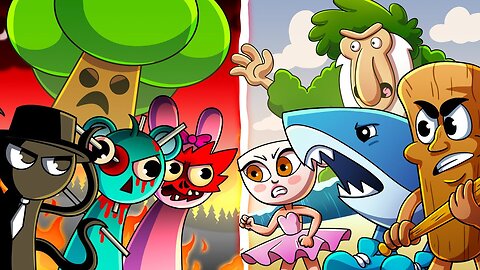 SPRUNKI LIVE ALL PHASE ITALIAN BRAINROT #sprunki #animation