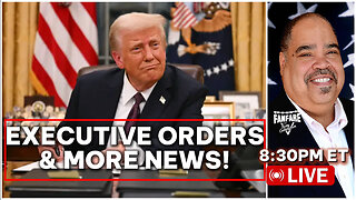 PRESIDENT TRUMP SIGNS NEW EXECUTIVE ORDERS AND THE EVENING NEWS!