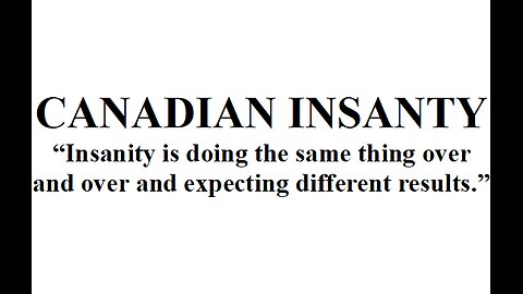 CANADIAN INSANTY