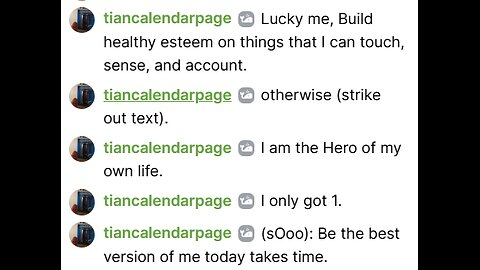 December 09 2025 - I am the hero of my own story