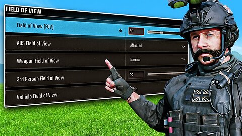 Absolutley RIDICULOUS Console FOV Challenge #warzone