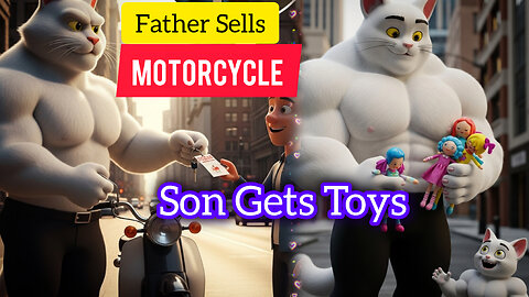 Father sells Motorcycle | Son Get Toys | Emotional story