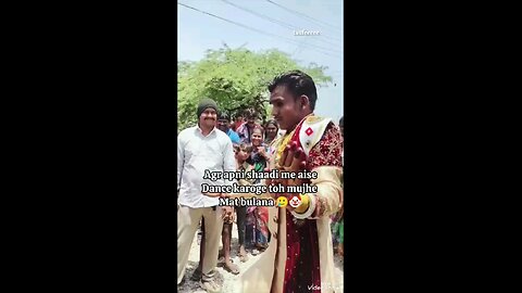 Apni shaadi Mei Dulha dance karte hue😂