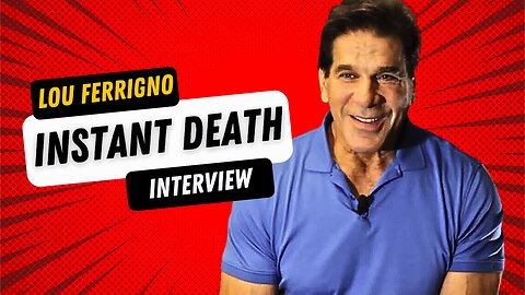 Lou Ferrigno | Instant Death / Rage Interview | American Film Market | Ara Paiaya Film