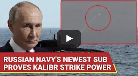 Russia Unveils Firepower Of New Nuclear Sub In 600 Km Kalibr Missile Test | Watch Combat Drill