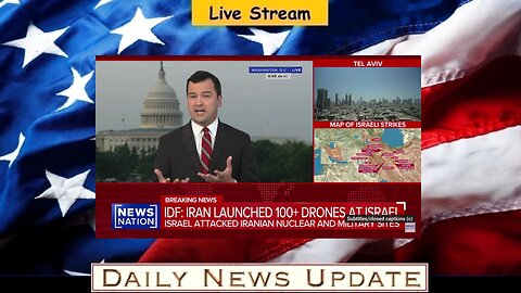 x377a: News Nation 06/13 - Iran's supreme leader vows 'severe punishment' for Israel after strikes