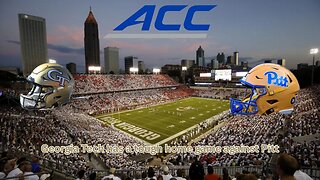 Georgia Tech is hosting Pitt in a clash that could determine the ACC championship game