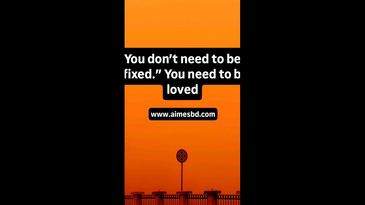 You dont need to be fixed
