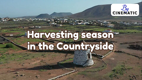 Harvesting season in the Countryside