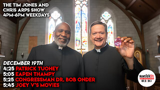 The Tim Jones and Chris Arps Show 12.19.2025 Tuohey | Thampy | Onder | Joey V's Movies