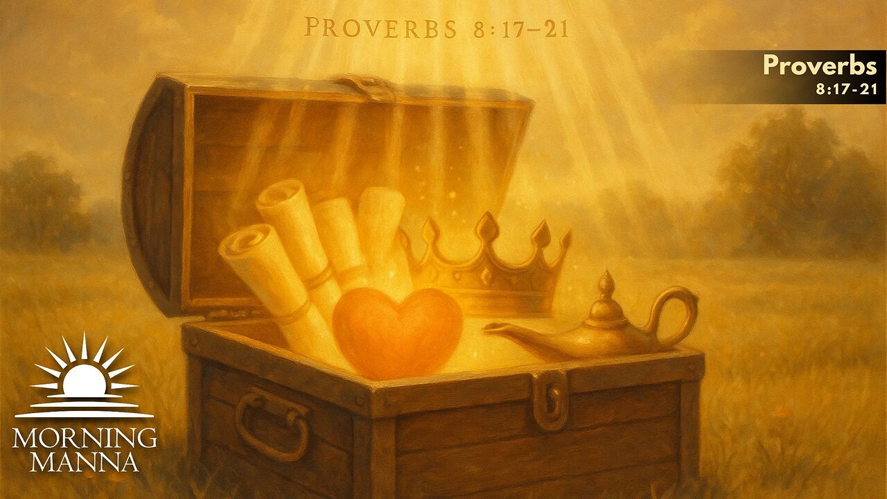 Morning Manna - August 6, 2025 - Proverbs 8:17-21 - The Rewards of Pursuing Wisdom