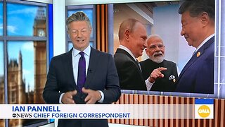 President Xi hosts summit with Putin and India's Prime Minister Modi
