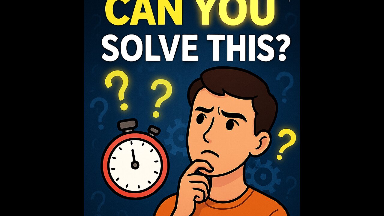 “Only 1% can solve this! 🧠 Ready to test your brain?”