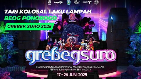 Tari kolosal laku lampah reog ponorogo