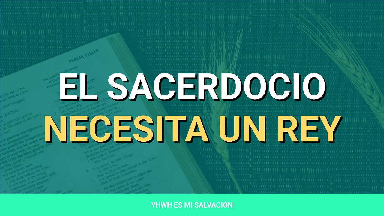 ✝️ ️El sacerdocio necesita un rey | Jueces 17