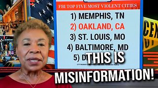 Oakland Mayor pulls made-up statistics out of her A** to prove city isn't a CRIME-INFESTED SH*THOLE