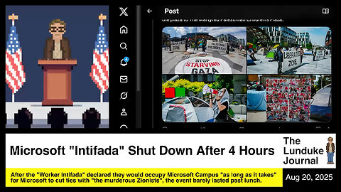 Microsoft "Intifada" Shut Down After 4 Hours