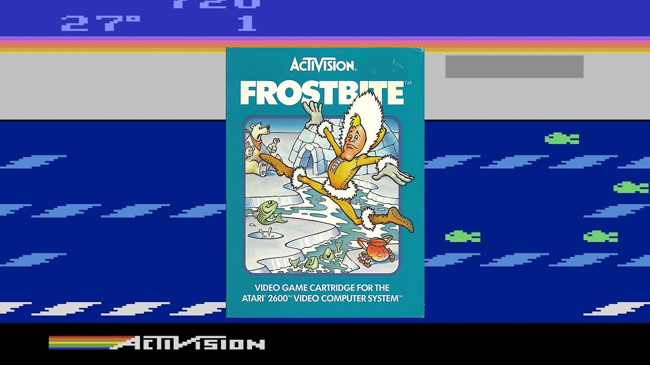 Frostbite - Atari 2600 | Terrible Score | Raw Gameplay