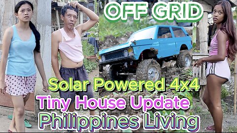 🇵🇭 Filipina Tiny House Building Update W/ Ray. Peso WiFi? OFF GRID ISLAND FAMILY PHILIPPINES LIVING