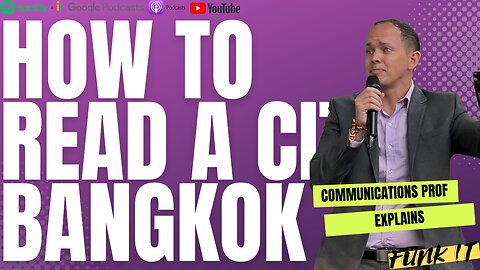 Decoding Bangkok: A Media Archaeology
