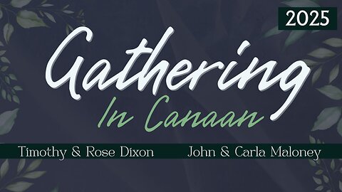 Gathering In Canaan