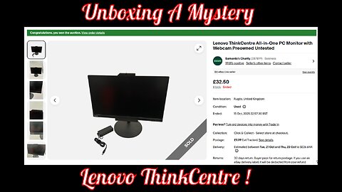 Unboxing A Mystery Lenovo ThinkCentre !