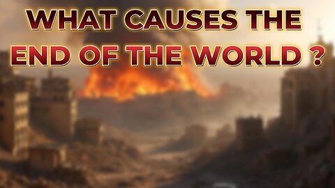 What causes the end of the world in the bible ?