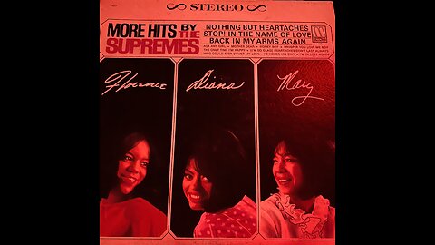 Old Vinyl Records - More Hits By The Supremes (1965)