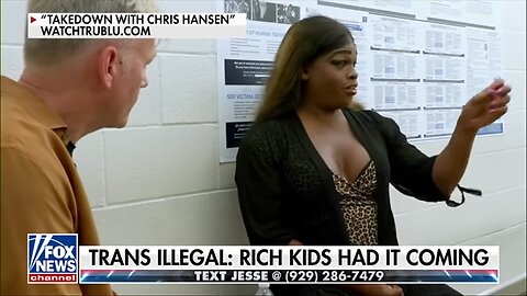 'IT'S TIME TO GO': Chris Hansen confronts transgender illegal migrant