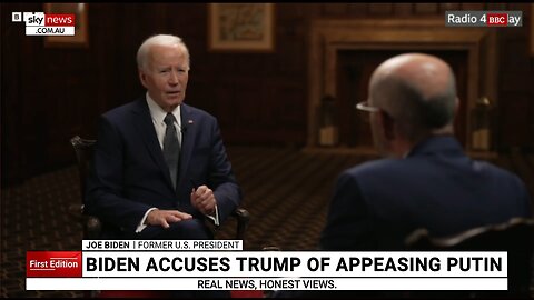 FJB accuses Trump of appeasing Vladimir Putin