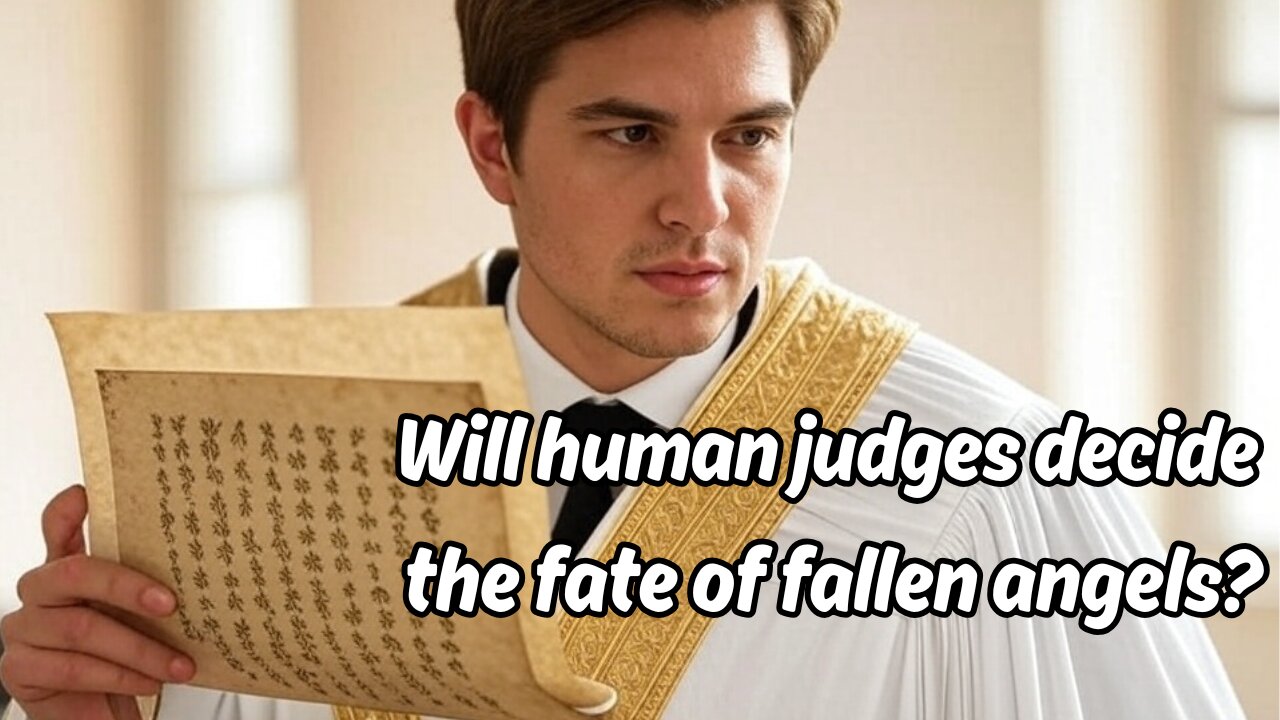 Will humans judge the fallen angels and decide their fate?