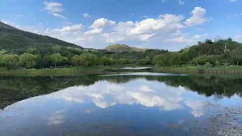 Chinese lake landscape