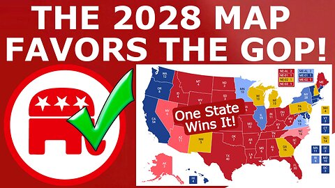 The 2028 Electoral Map Is BRUTAL for the Democrats!