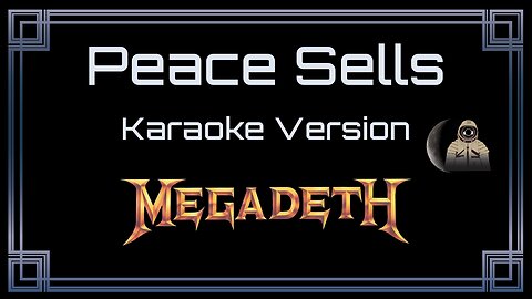 Megadeth - Peace Sells (CC)
