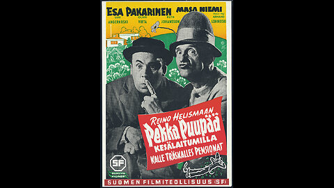 (1953) Pekka Puupää kesälaitumilla.