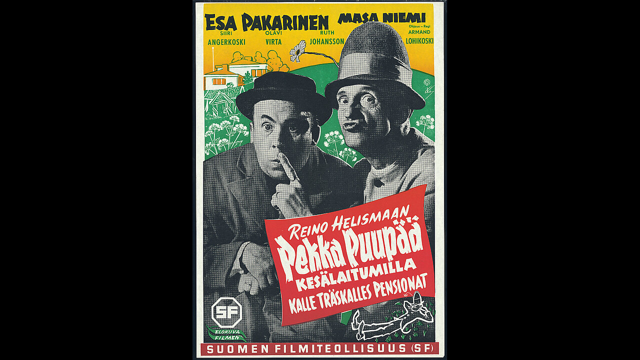 (1953) Pekka Puupää kesälaitumilla.