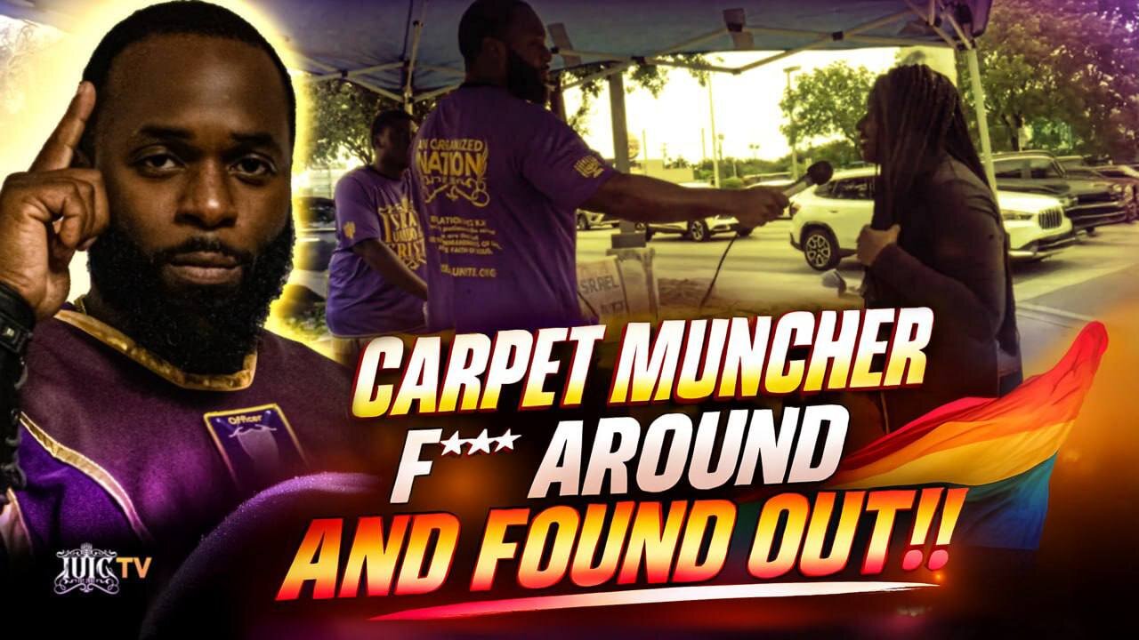 Carpet Muncher just found out God don't play games