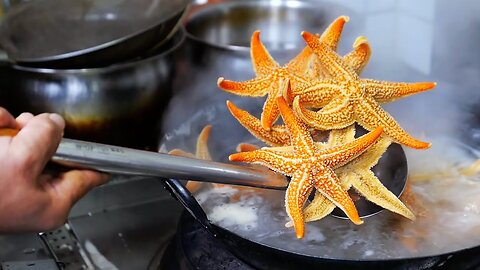 STARFISH FRIED RICE Qingdao Seafood China