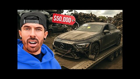 I BOUGHT A WRECKED MERCEDES AMG GT63 & ATTEMPTED TO FIX IT