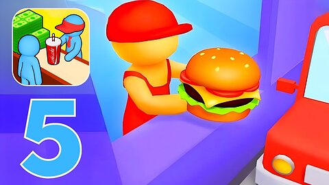 Burger Please! - Gameplay Walkthrough | Part 5 (Android, iOS)