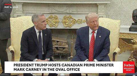 Trump Hosts Canada's PM Mark Carney In Oval Office
