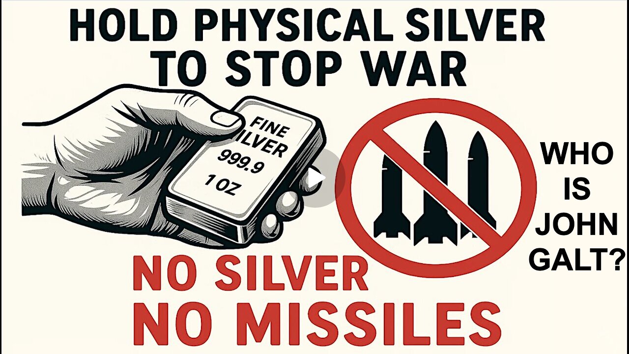 SGT REPORT W/ THE STEALTH SILVER BULL MARKET IS HERE! -- Bix Weir. WHO IS John Galt?