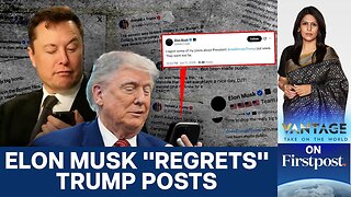 Did Elon Musk Just Apologise to Donald Trump_ _ Vantage With Palki Sharma _ N18G
