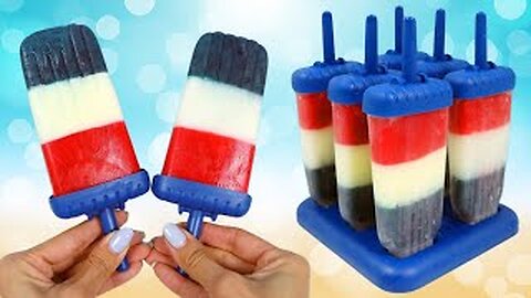 Summer Activity! How to Make Rocket Pop Fruit Popsicles!
