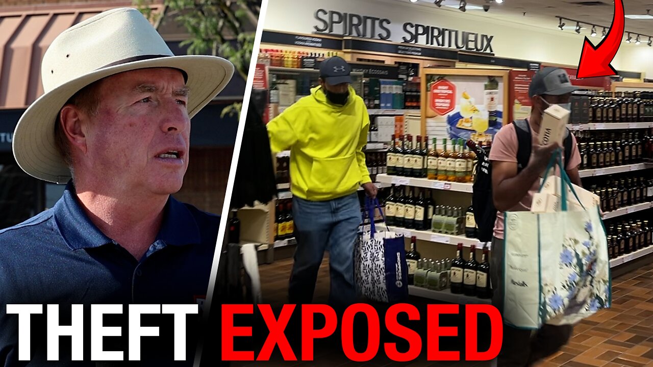 Caught on camera! Rebel News reporter witnesses heist at LCBO store