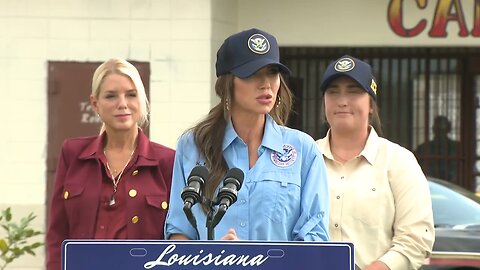 Kristi Noem says Louisiana is leading the way with new ICE holding facility at Angola